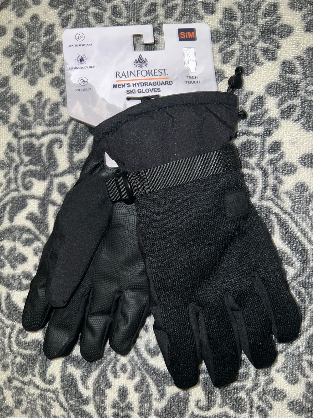 Rainforest Men’s Hydraguard Ski Gloves